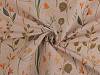  Tessuto decorativo Loneta, motivo: fiori