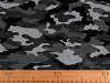 Cotton Jersey, Grey Camouflage