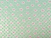 Minky Plush Fabric with 3D Polka Dots Star
