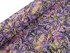 Decorative Fabric Loneta Abstract Flowers