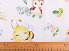 Cotton Fabric / Canvas Ladybug, Bee