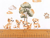 Cotton fabric / canvas, doggy
