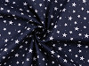 Cotton fabric / canvas, stars