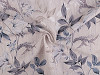 Tessuto decorativo Loneta, motivo: foglie/piante