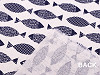 Tkanina bawełniana / imitacja lnu grubsza ryby