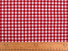 Checkered 100% Cotton Canvas Fabric