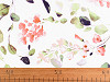 Cotton Fabric / Canvas, Flowers / Leaves