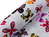 Cotton Fabric / Canvas, Butterfly