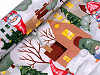 Baumwollstoff Weihnachten/Leinen Elf