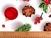 Baumwollstoff Weihnachten/Leinen