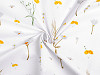 Cotton Fabric / Canvas, Meadow Flowers