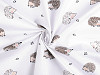 Cotton Fabric / Canvas, Hedgehog 