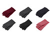 Ladies gloves with touchscreen tips