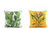 Cushion / Pillow Cover, Flowers 45x45 cm