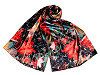 Foulard/sciarpa in raso, dimensioni: 70 x 165 cm