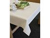 Tischdecke natural zum Verzieren 120 x 140 cm