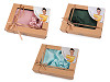 Beauty-Schlafset aus Satin – Kissenbezug und Scrunchie-Haargummi