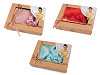 Set de dormit, fata de perna din satin si elastic de par