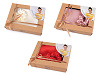 Completo letto, federa in raso ed elastico per capelli