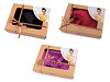 Beauty-Schlafset aus Satin – Kissenbezug und Scrunchie-Haargummi