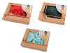 Completo letto, federa in raso ed elastico per capelli