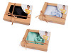 Set de dormit, fata de perna din satin si elastic de par