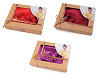 Schlafset, Kissenbezug aus Satin und Gummiband