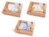 Set de dormit, fata de perna din satin si elastic de par