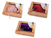 Set de dormit, fata de perna din satin si elastic de par