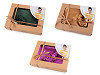 Set de dormit, fata de perna din satin si elastic de par