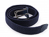 Elastic belt width 3.2 cm unisex
