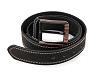  Men's leather belt 3.7 cm wide