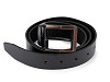  Men's leather belt 3.7 cm wide