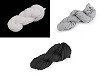 Sciarpa estiva / sciarpa monocolore, dimensioni: 75 x 175 cm