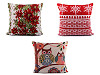 Karácsonyi gobelin párnahuzat 46x46 cm