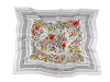 Pañuelo de raso, flores de prado 70 x 70 cm