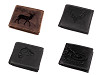 Portefeuille en cuir homme - pour chasseurs, pêcheurs, motards, 9,5 x 12 cm
