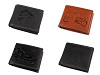 Men's Leather Wallet for hunters, fishermen, bikers 9.5x12 cm