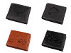 Portafoglio in pelle da uomo, per cacciatori, pescatori, motociclisti, dimensioni: 9,5 x 12 cm