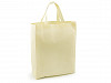 Borsa da shopping, “tote bag”, riutilizzabile, realizzata in tessuto non tessuto, dimensioni: 30 x 37 cm