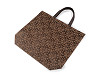  Reusable Shopping Tote Bag Made of non-woven fabric 27x33 cm