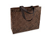  Reusable Shopping Tote Bag Made of non-woven fabric 27x33 cm