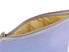 Metallic Makeup Bag / Toiletry Cosmetic Pouch Bag 14,5x24 cm