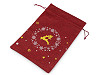 Saculet cadou imitatie iuta 20x30 cm 