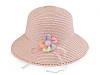 Dievčenský letný klobúk / slamák