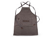 Professional Adjustable Apron made of Coarse Cotton