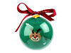 Ladies / Girls Christmas Cotton Socks in Gift Ball with Pendant