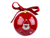 Ladies / Girls Christmas Cotton Socks in Gift Ball with Pendant