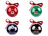 Ladies / Girls Christmas Cotton Socks in Gift Ball with Pendant