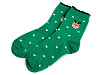 Ladies / Girls Christmas Cotton Socks in Gift Ball with Pendant